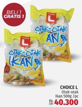 Promo Harga CHOICE L Otak-Otak Ikan 500 gr - LotteMart