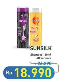 Promo Harga Sunsilk Shampoo All Variants 160 ml - Hypermart