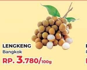 Promo Harga Lengkeng Bangkok per 100 gr - Yogya