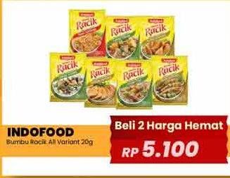 Promo Harga Indofood Bumbu Racik All Variants 20 gr - Yogya