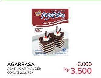 Promo Harga Agarasa Agar Agar Chocolate 22 gr - Indomaret