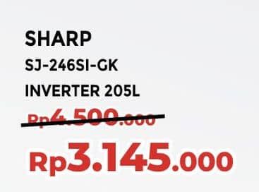 Promo Harga Sharp SJ-246SI-GK  - Yogya