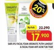 Promo Harga Sariayu Facial Foam Putih Langsat, Acne Care 75 gr - Superindo