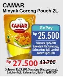 Promo Harga Camar Minyak Goreng 2000 ml - Alfamart