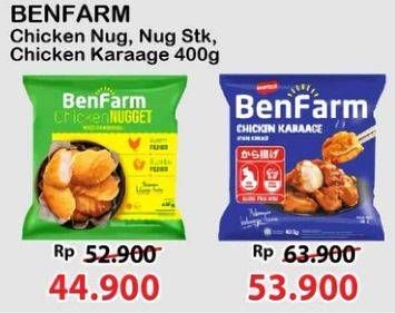 Promo Harga Benfarm Chicken Karaage 400 gr - Alfamart