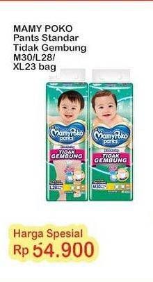 Promo Harga Mamy Poko Pants Xtra Kering Slim Tidak Gembung L28, M30, XL23 23 pcs - Indomaret