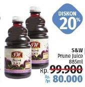 Promo Harga SW Prune Juice 946 ml - LotteMart