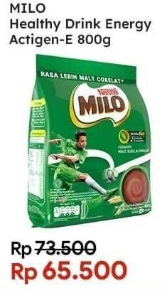 Promo Harga MILO ActivGo Reguler 800 gr - Indomaret