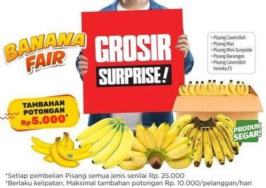 Promo Harga Banana Fair  - Lotte Grosir