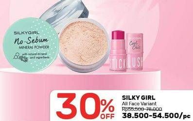 Promo Harga SILKY GIRL Cosmetics All Face Variant  - Guardian