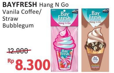 Promo Harga BAYFRESH Hang N Go Vanilla Coffee, Strawberry Bubblegum 1 pcs - Alfamidi