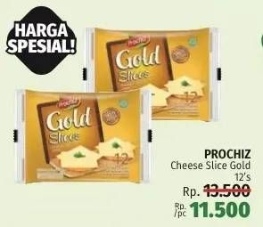 Promo Harga Prochiz Gold Slices 156 gr - LotteMart