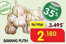 Promo Harga Bawang Putih per 100 gr - Superindo