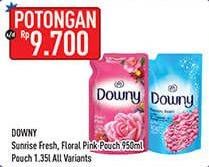 DOWNY Sunrise Fresh, Floral Pink 950ml / Pouch 1.35L All Variant
