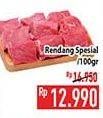 Promo Harga Daging Rendang Sapi per 100 gr - Hypermart