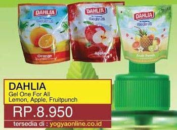 Promo Harga DAHLIA Air Freshener Apple, Fruit Punch, Lemon 75 gr - Yogya