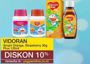 Promo Harga VIDORAN Plus Vitamin 120 ml - Yogya