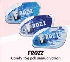 Promo Harga FROZZ Candy All Variants per 2 pcs 15 gr - Indomaret