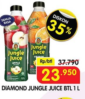 Promo Harga Diamond Jungle Juice All Variants 1000 ml - Superindo