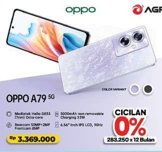 Promo Harga Oppo A79 5G  - COURTS