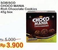 Promo Harga CHOCO MANIA Choco Chip Cookies Rich Choco 45 gr - Indomaret