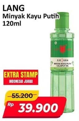 Promo Harga Cap Lang Minyak Kayu Putih 120 ml - Alfamart