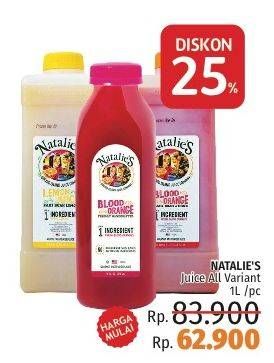 Promo Harga NATALIES Juice All Variants 1 ltr - LotteMart