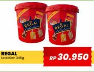 Promo Harga Regal Assorted Biscuit 345 gr - Yogya