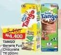 Promo Harga Tango Susu Sapi Segar Banana Pudding, Italian Chocolate 200 ml - Alfamart