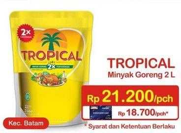 Promo Harga TROPICAL Minyak Goreng 2 ltr - Indomaret