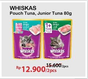Promo Harga WHISKAS Makanan Kucing  - Alfamart