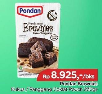 Promo Harga Pondan Brownies Kukus Panggang Coklat 230 gr - TIP TOP