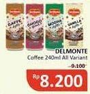 Promo Harga Del Monte Latte All Variants 240 ml - Alfamidi