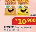 Promo Harga Cem-cem Pop Corn Keju Bakar, Karamel 75 gr - Alfamidi