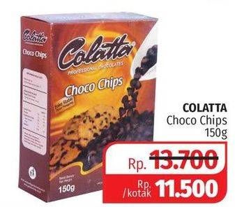 Promo Harga COLATTA Choco Chips 150 gr - Lotte Grosir