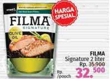 Promo Harga FILMA Minyak Goreng Signature 2 ltr - LotteMart