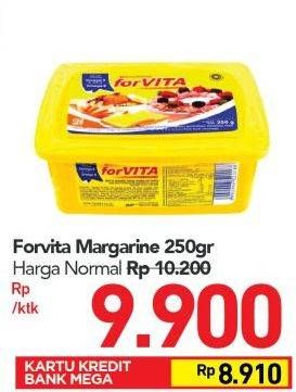Promo Harga FORVITA Margarine 250 gr - Carrefour