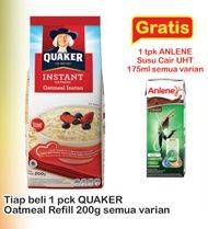 Promo Harga Quaker Oatmeal All Variants 200 gr - Indomaret