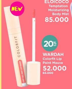 Promo Harga WARDAH Colorfit Velvet Matte Lip Mousse 4 gr - Watsons