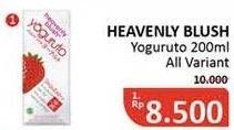 Promo Harga HEAVENLY BLUSH Yoguruto All Variants 200 ml - Alfamidi