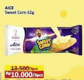 Promo Harga Aice Ice Cream Sweet Corn 52 gr - Alfamart