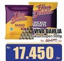 Promo Harga Viva Dahlia Bakso Super All Variants 500 gr - Hari Hari