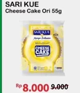 Promo Harga Sari Kue Cheese Cake Original 55 gr - Alfamart