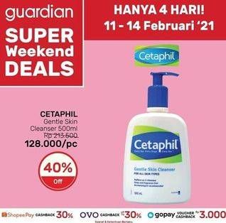 Promo Harga CETAPHIL Gentle Skin Cleanser 500 ml - Guardian