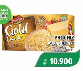 Promo Harga PROCHIZ Gold Cheddar 170 gr - Lotte Grosir
