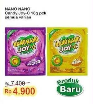 Promo Harga NANO NANO Joy-C All Variants 18 gr - Indomaret