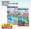 Promo Harga Indomilk Susu UHT Kids Less Sugar, Less Sugar Cokelat 115 ml - Alfamart