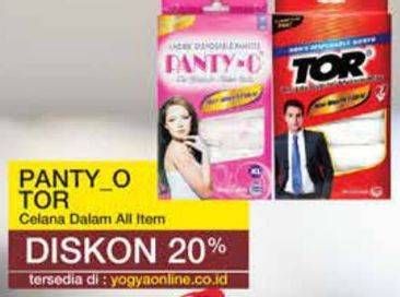 Promo Harga PANTY-O / TOR Celana Dalam  - Yogya