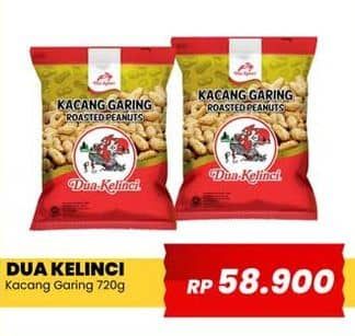 Promo Harga Dua Kelinci Kacang Garing Original 750 gr - Yogya