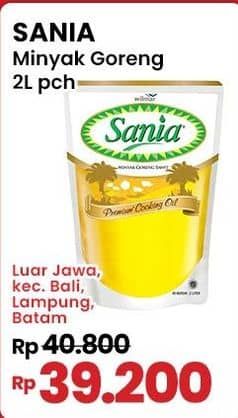 Promo Harga Sania Minyak Goreng 2000 ml - Indomaret